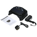 64W Nageltork 32st Kraftfull LED-lampa Gellackhärdande nagelmaskin med lyfthandtag Touchsensor LCD-skärmtimerinställning