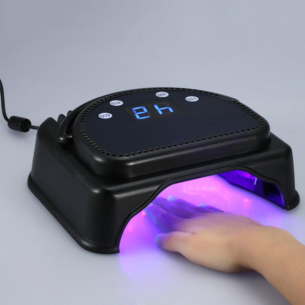 64W Nail Dryer 32pcs Powerful LED Lamp Gel Polish Curing Nail Machine With Lifting Handle Touch Sensor LCD Screen Timer Setting