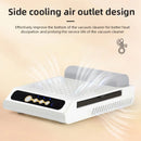 L'UGX 70W nagelstofafscheider vacuümstofventilator Oplaadbaar herbruikbaar filter met borstel Professionele nagelapparatuur Verstelbare snelheid