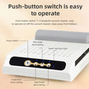 L'UGX 70W nagelstofafscheider vacuümstofventilator Oplaadbaar herbruikbaar filter met borstel Professionele nagelapparatuur Verstelbare snelheid