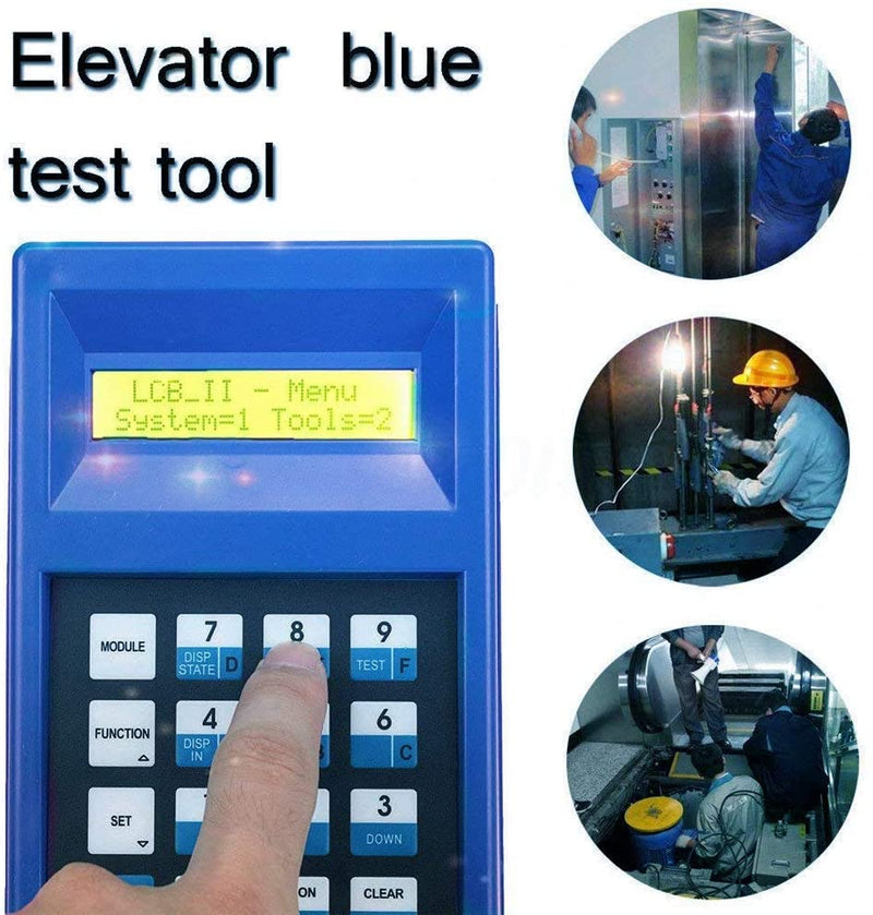 Asansör Asansörü Mavi Test Aracı Yürüyen Merdiven Sunucusu Test Konveyör Hata Ayıklama Aracı GAA21750AK3 Sınırsız Kez Kilit Açma Asansör Servis Aracı