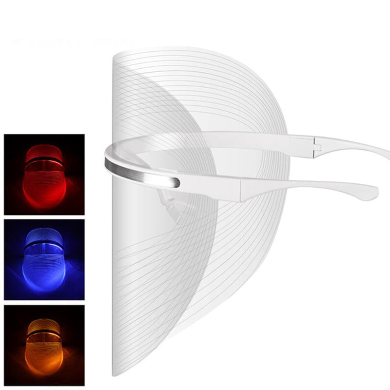 Masque de thérapie de photons LED Instrument de beauté de rajeunissement, beauté spectre