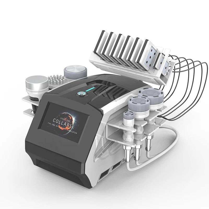 Mesin Peronggaan Vakum Frekuensi Radio 80K Laserlipo Rf Pengukir Penurunan Berat Badan Slimming Liposusio Liposusio Untuk Kecantikan Badan
