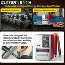811H 철 리튬 전원 배터리 알루미늄 - 구리 배터리 스폿 용접기 대형 유닛 알루미늄 - 니켈 용접 장비