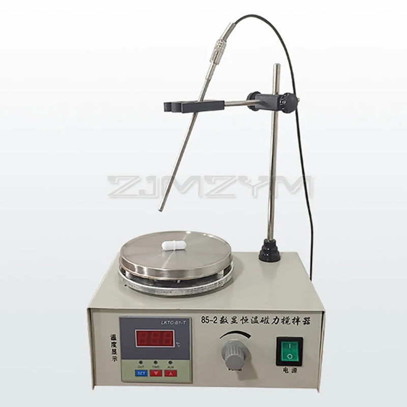 85-2 Laboratuvar Manyetik Karıştırıcı Isıtma Plakası Dijital Ekran 2200 rpm Ayarlanabilir Çalkalama Karıştırma Makinesi Blender Laboratuvar Karıştırıcı