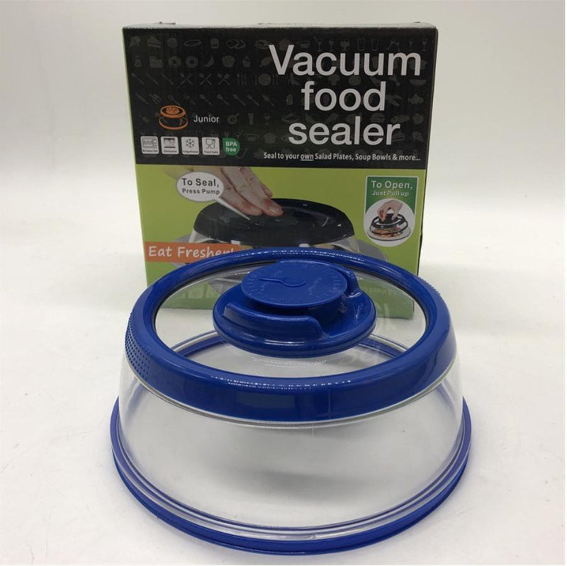 Food Fresh Keep Lid Sealing Cover Refrigerator Plate Cover Kitchen Instant Vacuum Sealer Crisper Food Sealer