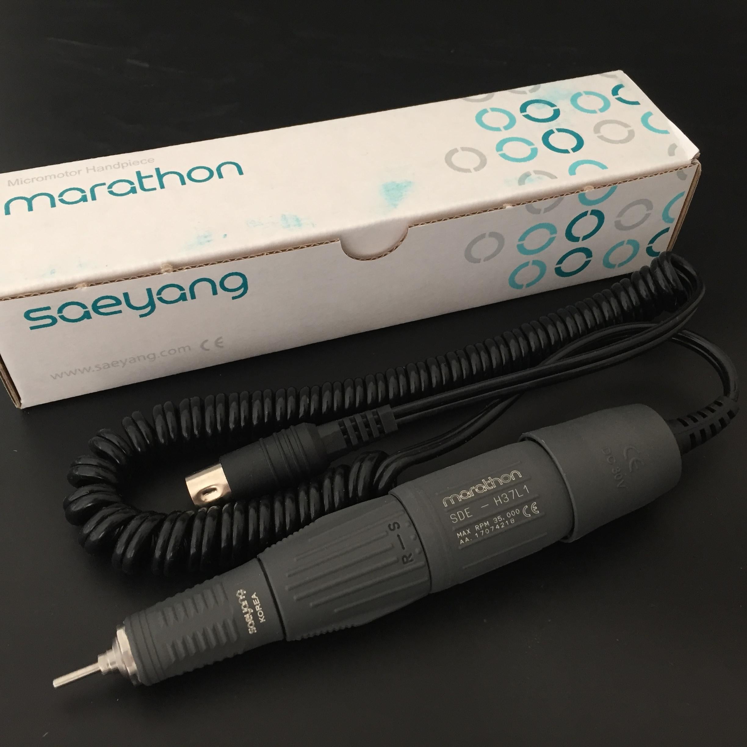 Marathon 35K RPM Dental Lab Micromotor – Electric Handpiece For Polishing, Endo, Ortho