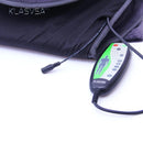 Chaise de massage siège masseur chaleur coussin de coussin de coussin dos rond pain de voiture relaxation