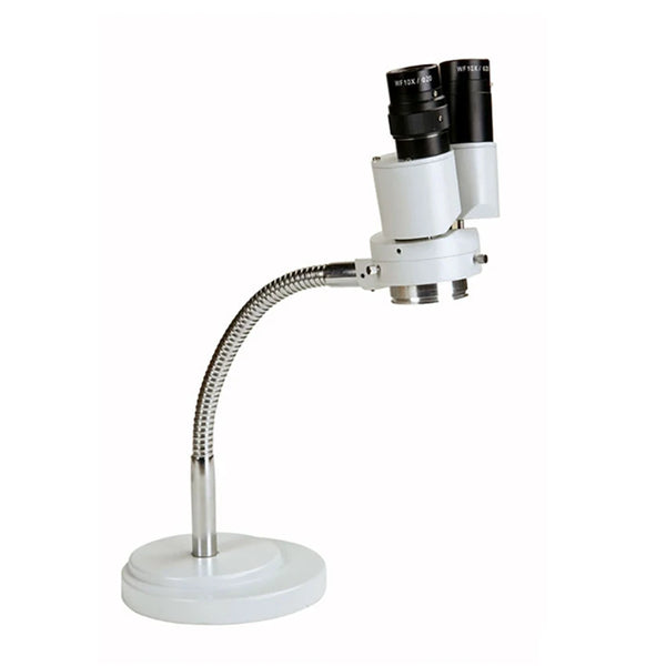 8X stereomikroskop med LED-ljus binokulärt stereomikroskop Justerbar slang för tandläkare oral lödning PCB reparationsverktyg RX-6D
