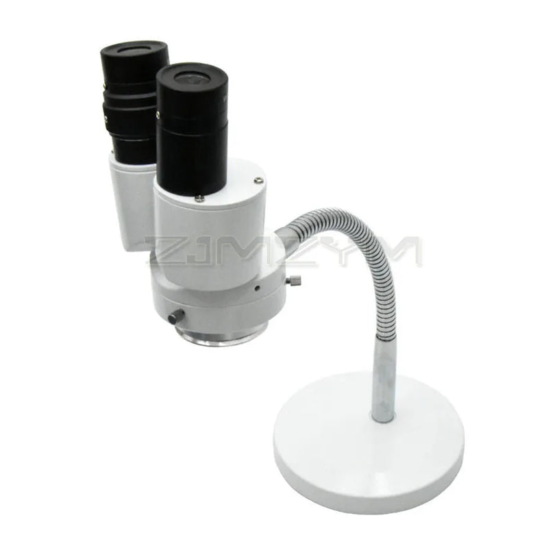 RX-6D 8X-Stereomikroskop mit LED-Licht, binokulares Stereomikroskop, verstellbarer Schlauch für Zahnarzt, orales Löten, PCB-Reparaturwerkzeug