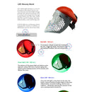 Skin LED Mask Led Skin Rejuvenation Acne Röd Blå Grön LED Therapy