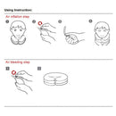 벨벳 목 견인 장치 의료 팽창 식 칼라 자궁 경부 척추 견인