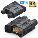 NV003 4K UHD プロフェッショナル WIFI 双眼望遠鏡 52M ピクセル 10X ズーム デジタル 800M 赤外線ナイトビジョン 狩猟キャンプ用