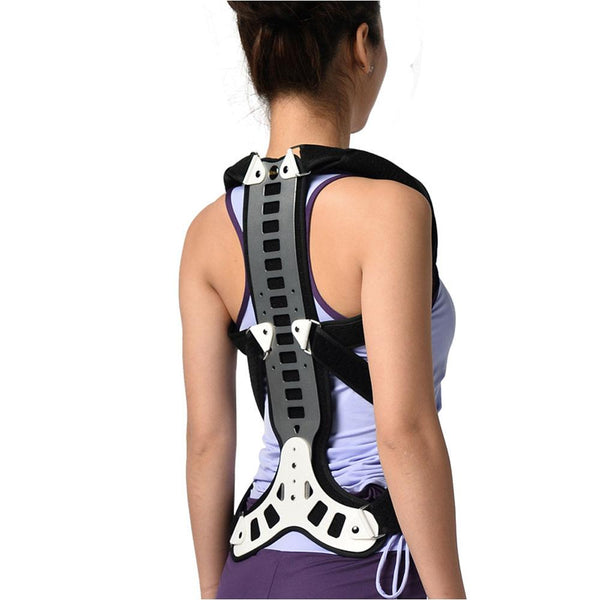 Corrector de postura 1Pcs Soporte de espalda Cómodo soporte de espalda y hombro para hombres y mujeres - Dispositivo médico para mejorar la mala postura
