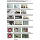 6 dalam 1 ultrasonik Massager Massager Frequency High Frequency Cleanser Galvanic Machine