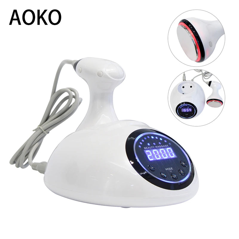 AOKO 80K Body Shaping Machine 2.5 Ultrasound Cavitation Weight Loss Burner Slimming Massager Anti-Cellulite Fat Removal Device