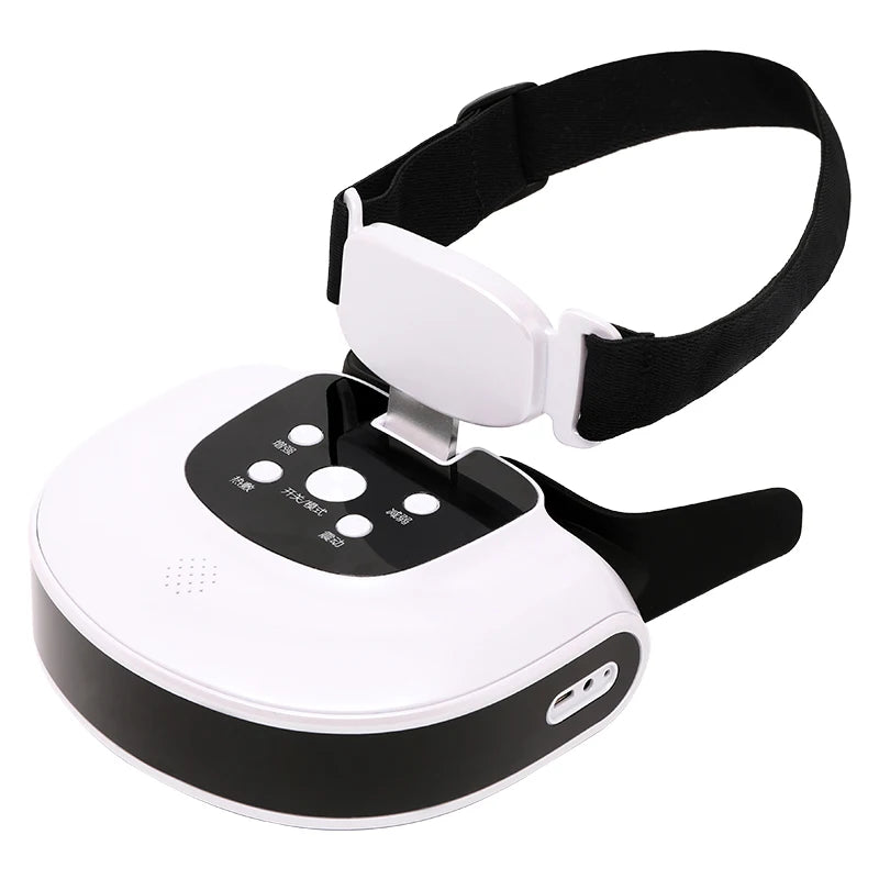 מכשיר לעיסוי דיקור סיני עם כתמי אור נעים בלייזר 24D לאימון שיקום הראייה וטיפול בקוצר ראייה גירוי TENS