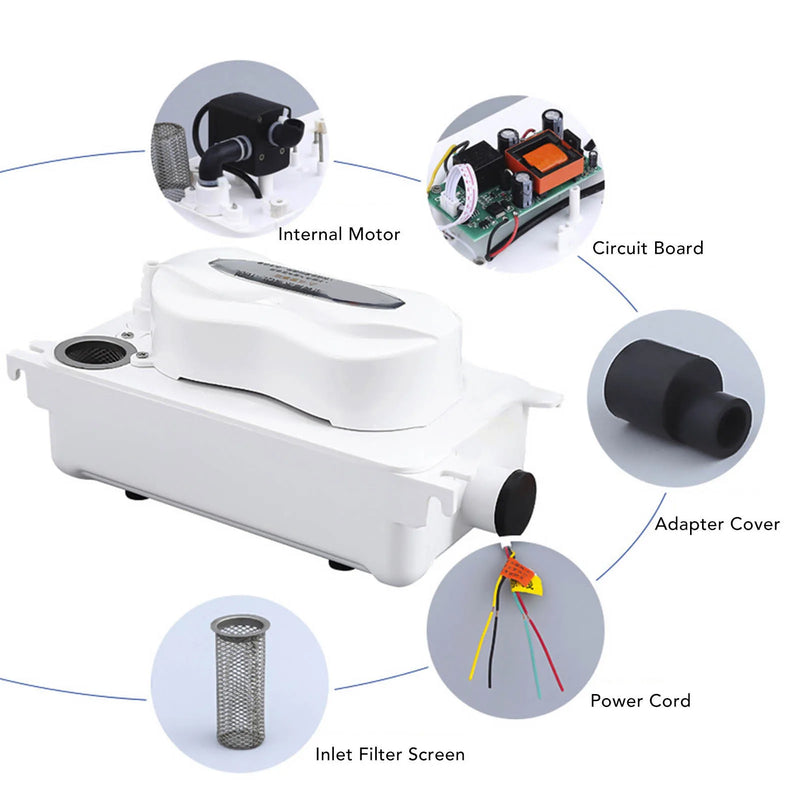 Abflusspumpe für Klimaanlage, HVAC-Kondensatentfernungswasserpumpe