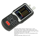 Luftpartikeltestare Professionell luftkvalitetsmätare för dammpartiklar för inomhus utomhus