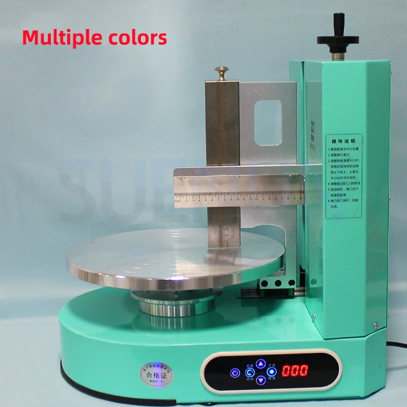 Otomatik Kek Krema Yayma Kaplama Dolum Makinesi Elektrikli Kek Ekmek Krema Dekorasyon Serpme Pürüzsüzleştirme Makinesi