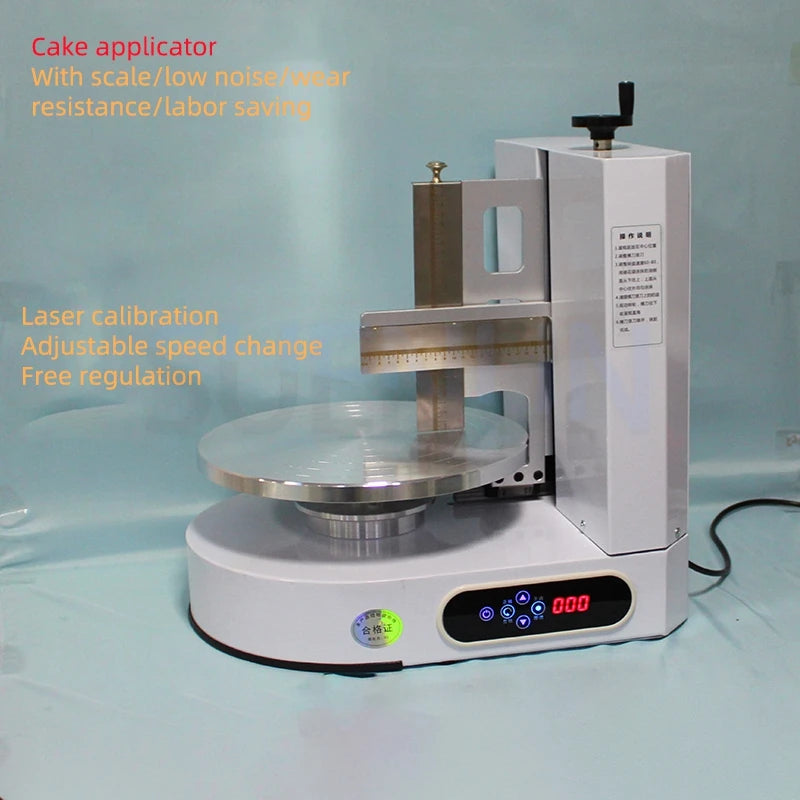 Automatische Cake Cream Spreading Coating Vulmachine Elektrische Cake Brood Crème Decoratie Spreader Smoothing Machine