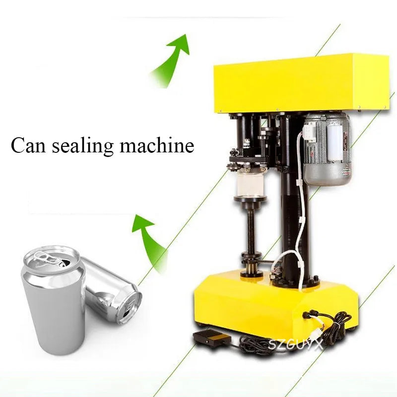 Automatyczna maszyna do zamykania puszek puszki plastikowe maszyna do zamykania puszek aluminiowych przekąski suszone puszki papierowe maszyna do zamykania puszek blaszanych