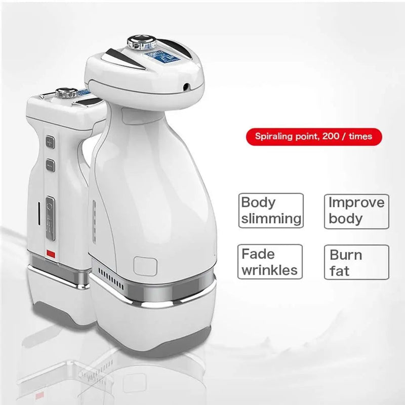Mini HIFU RF Body Slimming Belly Fat Removal Massager Weight Loss Anti Cellulite Slimming Wrinkle Removal Machine