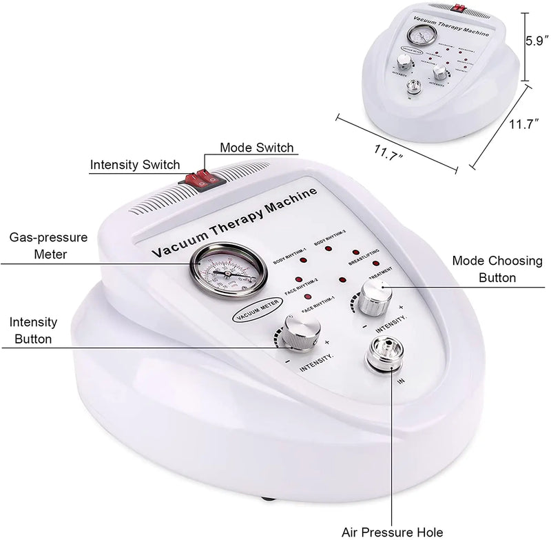 Breast Enlargement and Butt Vacuum Therapy Machine