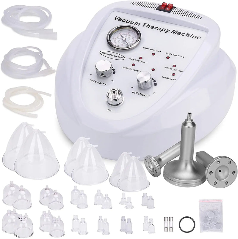Breast Enlargement Butt Lifting Machine 30 Cups Vacuum Therapy Machine Buttocks Lifter Body Shaping Hip Enhancer