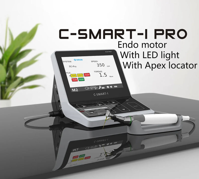 COXO C-SMART-I PRO LED الأسنان إندو موتور قناة الجذر آلة معالجة اللبية إعداد مع محدد قمة معدات طب الأسنان