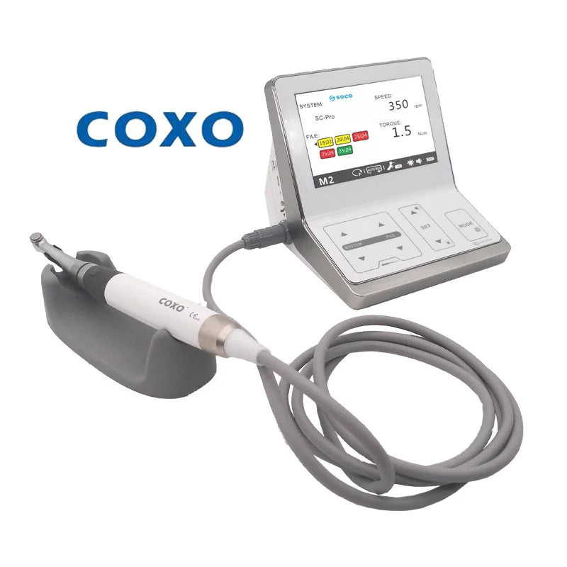 COXO C-SMART-I PRO LED fogászati ​​endomotoros gyökércsatorna endodontiás kezelő gép előkészítése Apex Locator fogászati ​​felszereléssel