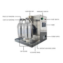 שייקר בובה מסחרי בובה שייקר תה שייקר בעל ראש כפול פנינה מכונת ניעור תה חלב מנירוסטה חלב שייקר כוס שייקר