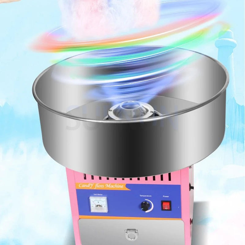 Ticari Pamuk Şeker Makinesi Hatmi Fantezi Şeker Makinesi Tam Otomatik Çocuk Hediye DIY Pamuk Şeker Makinesi