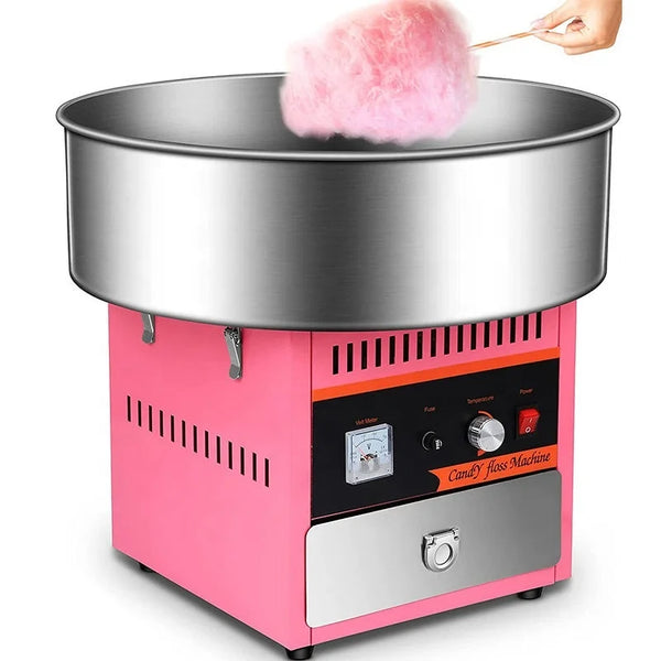 Commercial Cotton Candy Machine Floss Sugar Candy Cotton Machine Automatic Candy Floss Macker
