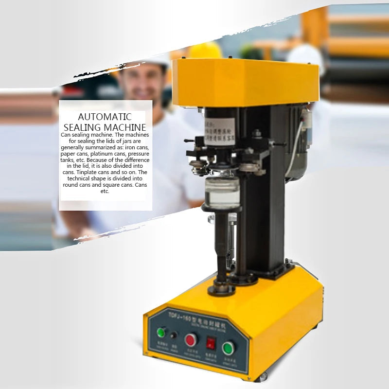 Can Capping Machine Sealing Machine Automatic | Sealing Machine Cans | Capping Machine ...
