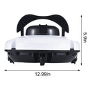 Limpador robótico sem fio para piscina, ipx8, à prova d'água, motor duplo, forte sucção, estacionamento automático, 120 minutos de funcionamento, vácuo automático para piscina