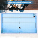 Limpador robótico sem fio para piscina, ipx8, à prova d'água, motor duplo, forte sucção, estacionamento automático, 120 minutos de funcionamento, vácuo automático para piscina