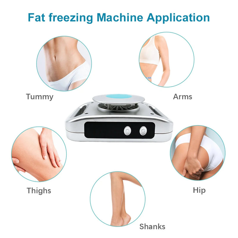 Cryolipolysis Fat Freezing Machine Belly Fat Burner għan-Nisa Weight Loss Body Slimming Anti Cellulite Massager Cold Therapy
