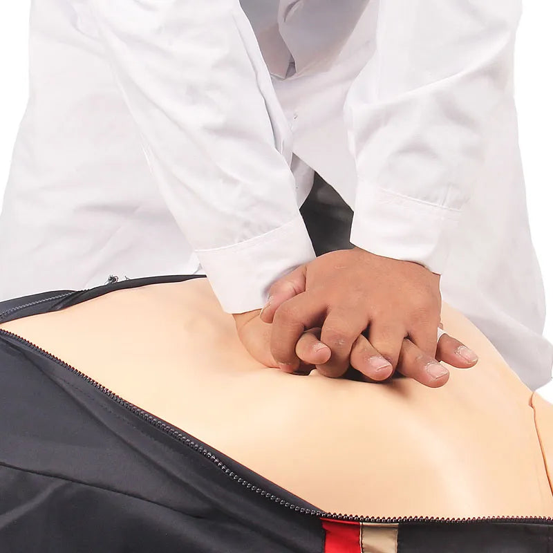 Latihan CPR Dewasa Separuh Badan Manikin Latihan Kejururawatan Profesional Mannequin Model Pengajaran Latihan Pertolongan Cemas Dummy
