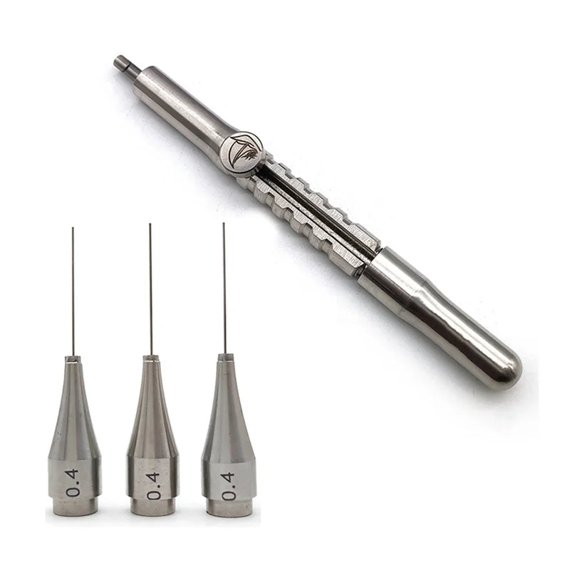 Removedor de caneta de canal de raiz quebrada dental odontologia endo kit de instrumento de restauração estomatologia para remover arquivos endo quebrados