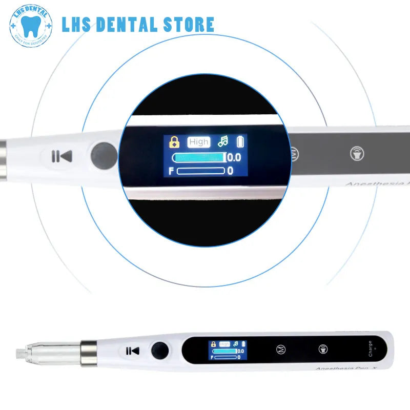 Injecteur d'anesthésie buccale dentaire, Portable, indolore, local sans fil, avec écran LCD utilisable, équipement de dentiste