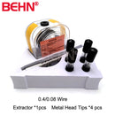 Dentala rotkanalen Filer Extractor Remover Stomatologi Instrument Tandvårdsverktyg Kit Endo Files Borttagningshållare