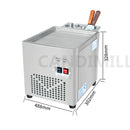 Desktop Household Fried Ice Machine Fried Ice Cream Rolls Making Machine Frying Yogurt Fruit Smoothie Machine