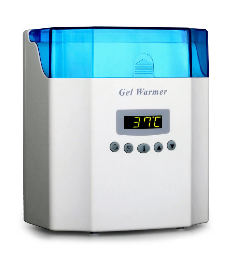 Riscaldatore riscaldatore per gel ad ultrasuoni elettrico digitale a doppia bottiglia con LED