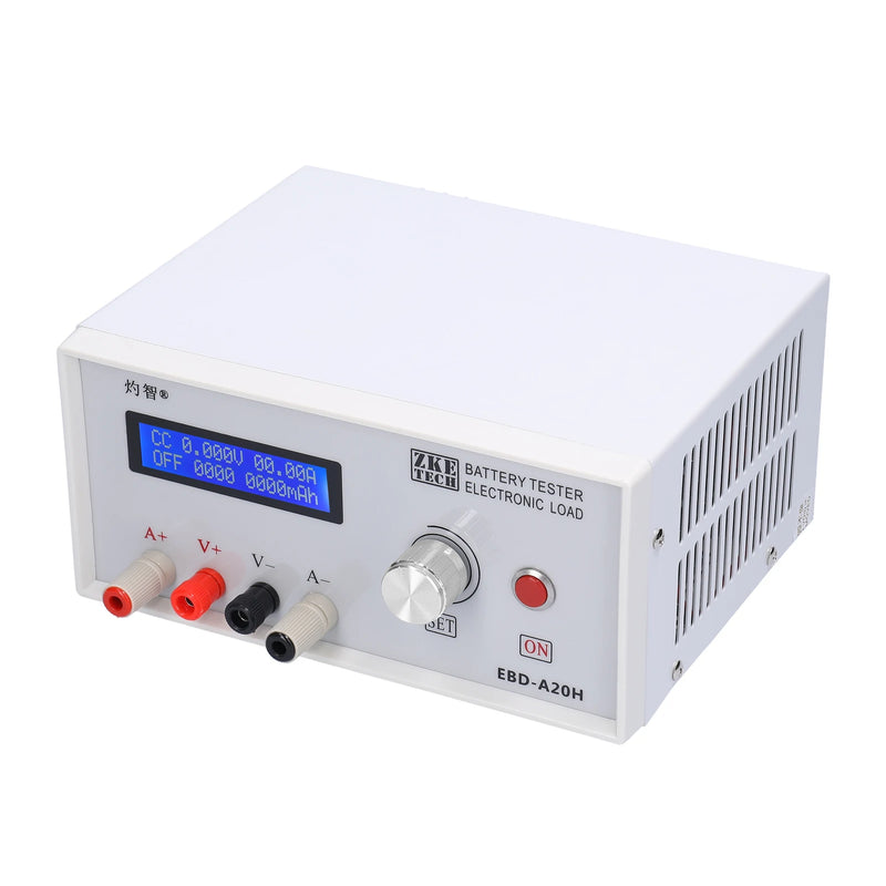 EBD-A20H akkumulátor teszter 30V 20A 200W többfunkciós egyenáramú elektronikus kisütő támogatás PC online szoftvervezérlés