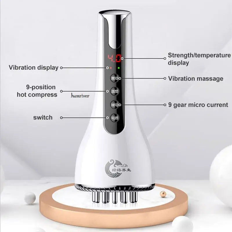 EMS Body Slim Massager Infrared Therapy Gua Sha Scraping Anti Cellulite Fat Burner Beauty Shaping Weight Loss Electro Stimulator