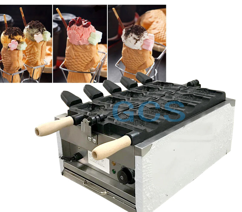 たいやき機オープンマウスアイスクリーム | たいやき魚の形のケーキ たいやき機オープンマウスアイスクリーム | たいやき魚の形のケーキ