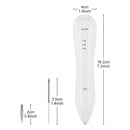 Elektrische Plasma Jet Stift Sommersprossen Entferner Maschine LCD Maulwurf Entfernung Dark Spot Remover Haut Warze Tag Tattoo Remaval Werkzeuge Schönheit