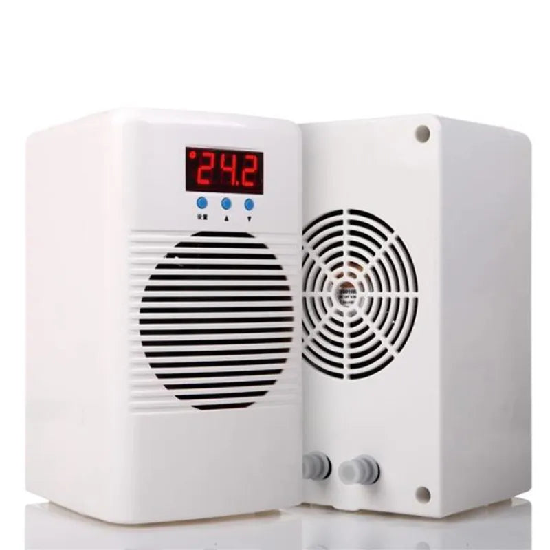 Refroidisseur d'eau électronique, mini aquarium, réfrigérateur, refroidissement et chauffage, machine à eau glacée silencieuse