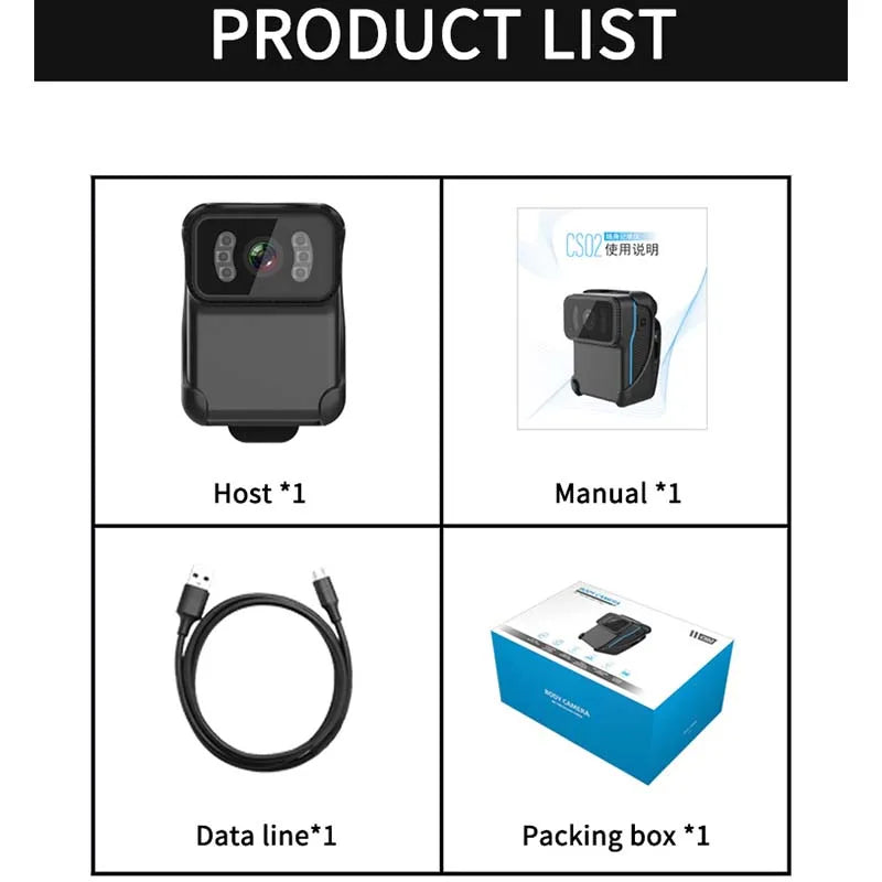 FHD 1080P Mini caméra d'action Portable WiFi DV caméscope enregistreur de boucle étanche Vision nocturne caméra MP4 vidéo poche corps caméscope